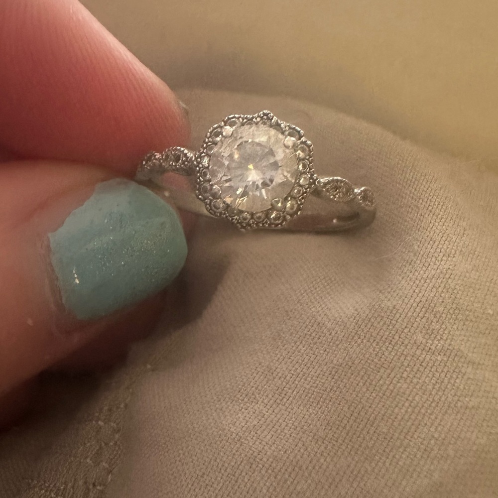 Lot of 5 sterling silver rings size 9 - Picture 6 of 10